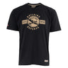 The Boeing Store’s Red Canoe Boeing Defense T-Shirt features a vintage beige “Boeing Building Defense Est. 1916” graphic with an aircraft illustration, inspired by classic WW2 tees. Short sleeves and crew neck included.