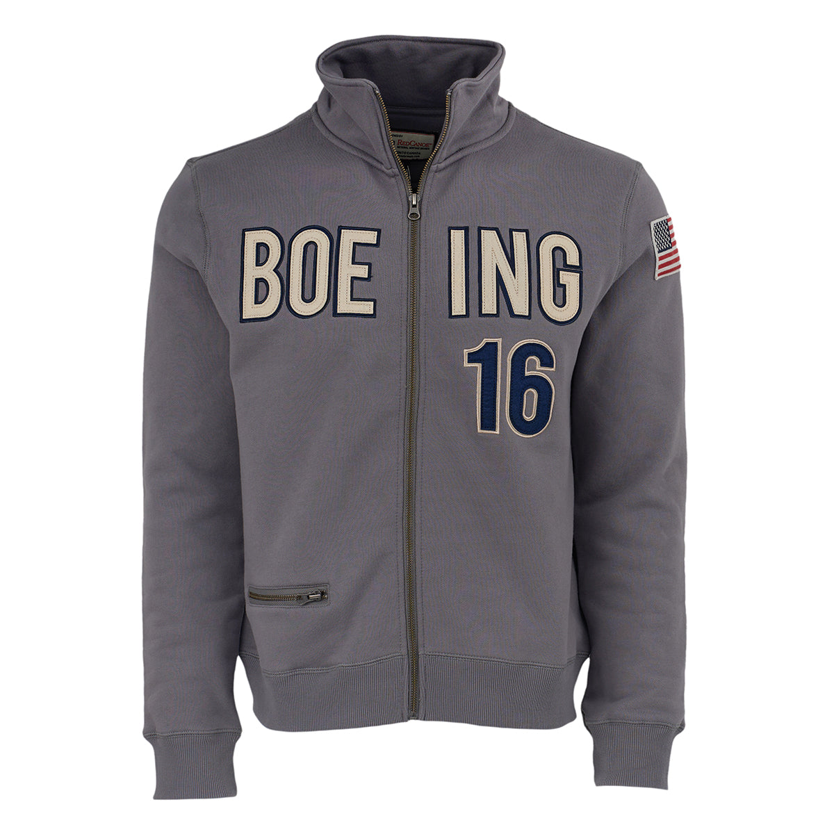Red Canoe Boeing Full Zip Sweatshirt – The Boeing Store