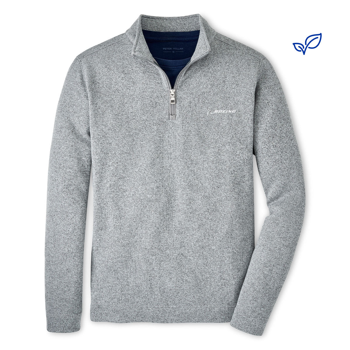 Peter Millar Boeing Men's Sweater Fleece Quarter-Zip – The Boeing