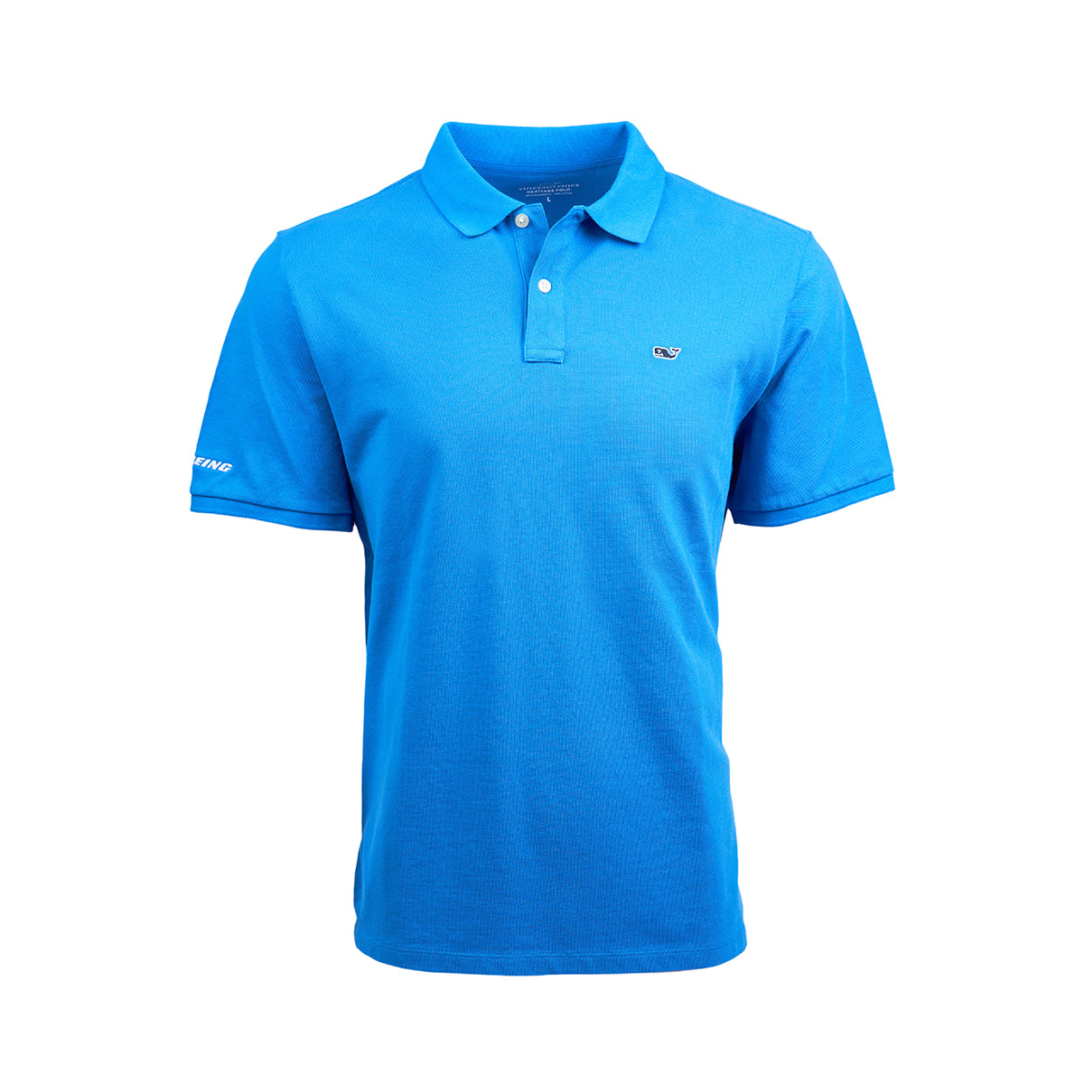Vineyard Vines Boeing Men's Solid Pique Polo – The Boeing Store