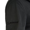 Nike Boeing Phantom Works Women's Dri-Fit Polo in Anthracite with Boeing Logo Close-up