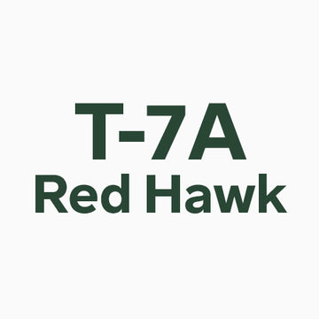 Logo list thumbnail featuring the Boeing T-7A Redhawk logo and linking to the T-7A collection page.