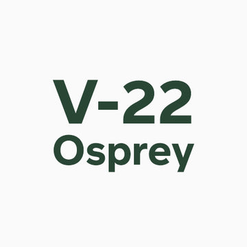 Logo list thumbnail featuring the Boeing V-22 Osprey logo and linking to the V-22 collection page.