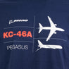 Boeing KC-46A Pegasus Tech Line Unisex T-Shirt