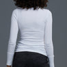 full image of the back of the product on a women model