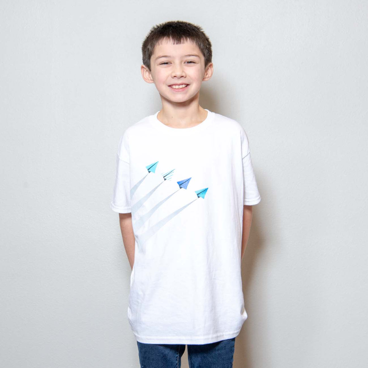 Boeing Kids' Paper Airplane T-Shirt