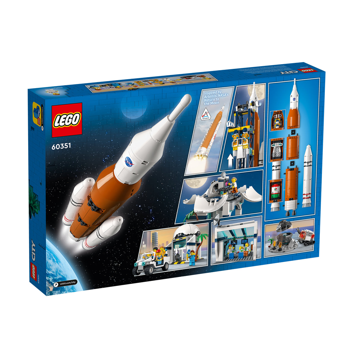 Duplikere kom videre dyr LEGO® Rocket Launch Center – The Boeing Store