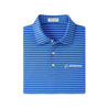 Peter Millar Boeing Men's Drum Performance Jersey Polo