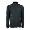 The Boeing Phantom Works 2025 Men’s Quarter-Zip by BOEING is a dark long-sleeve with Phantom Works text on the chest and a mysterious hat-wearing figure graphic printed along the lower side, inspired by cutting-edge aerospace technology.