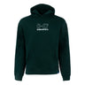 The BOEING C-17 Globemaster III Unisex Graphic Hoodie is a dark green hoodie with a front pocket and white C-17 Globemaster III print on the chest, honoring Boeing’s legendary military transport aircraft.