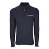Showcase your style and comfort with the Boeing Americana Men’s Quarter-Zip by BOEING. This navy blue, long-sleeve pullover features a small white Boeing logo on the left chest, striking red accents along the shoulders and zipper, and is made from moisture-wicking fabric to keep you comfortable all day.