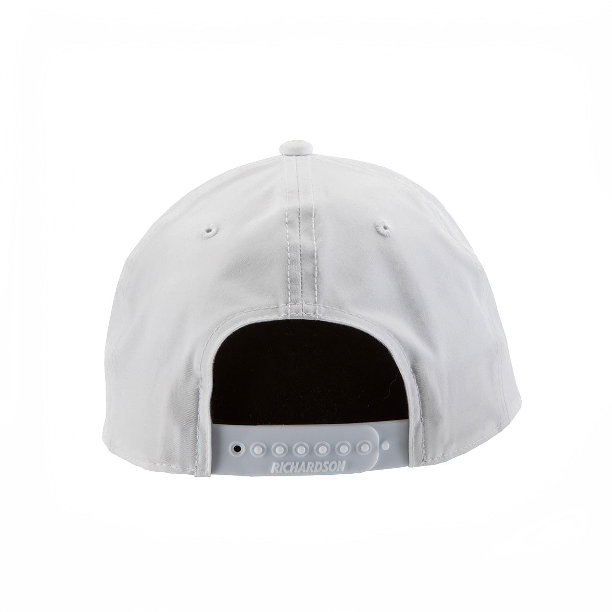 Back view of the Richardson Boeing Golf Hat by BOEING, crafted from performance polyester with an adjustable snap closure and branded strap—perfect for a stylish touch on the golf course.