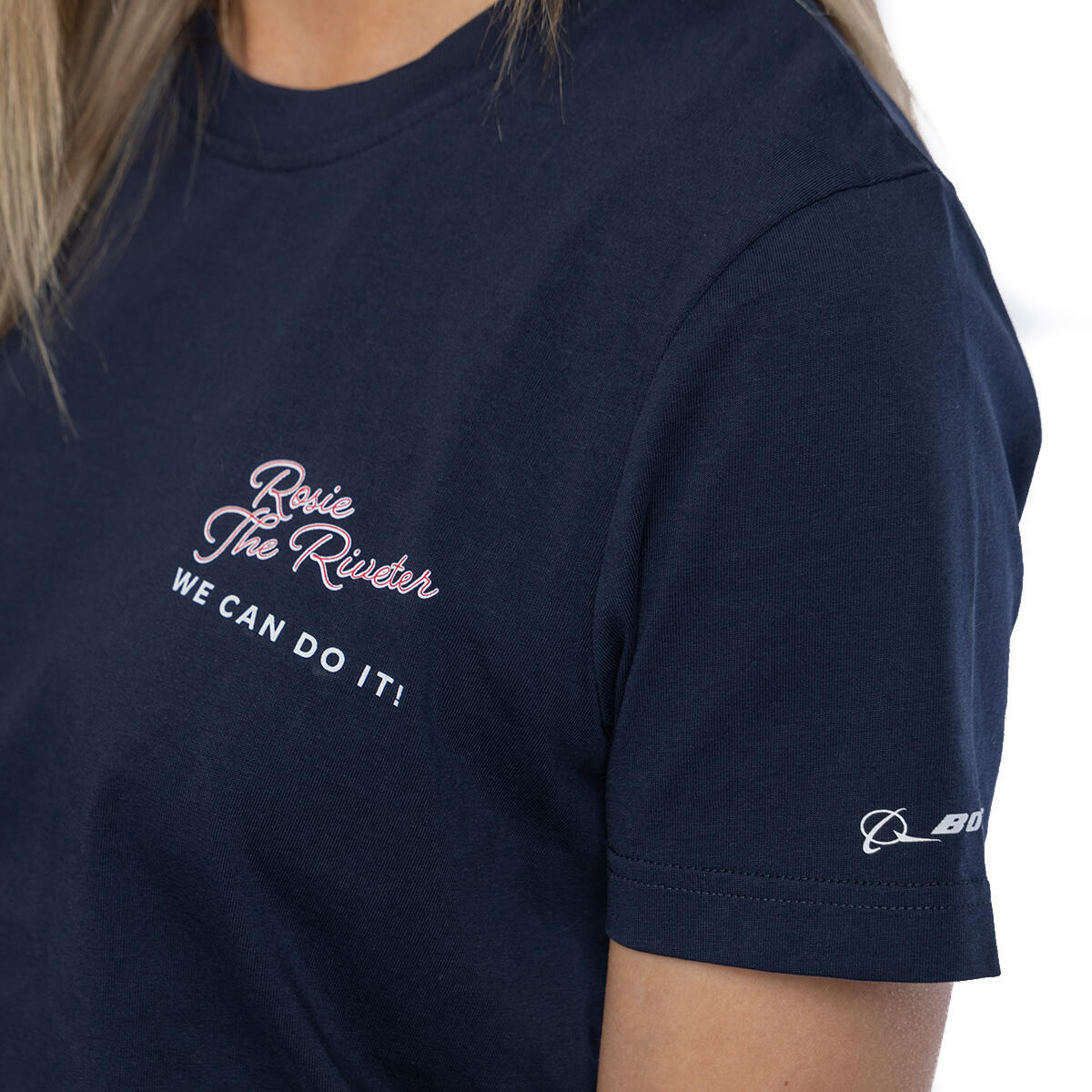 Boeing Rosie Women’s T-Shirt Lifestyle in Navy