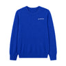Experience luxurious comfort with the Boeing Signature Women’s Cashmere Sweater by BOEING. This bright blue crewneck sweater features long sleeves, a refined ribbed hem and cuffs, and is elegantly finished with a small white Boeing logo on the upper left chest.