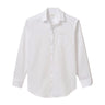 The johnnie-O Boeing Women’s Jess Button-Down Shirt by BOEING features a relaxed fit, long sleeves, collar, single chest pocket, and lightweight cotton. Displayed on a white background.