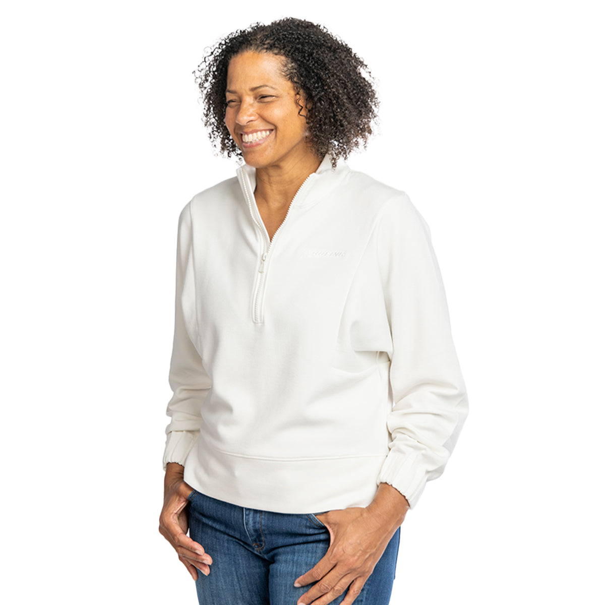 Peter Millar Boeing Women's Flora Knit Half-Zip Pullover – The