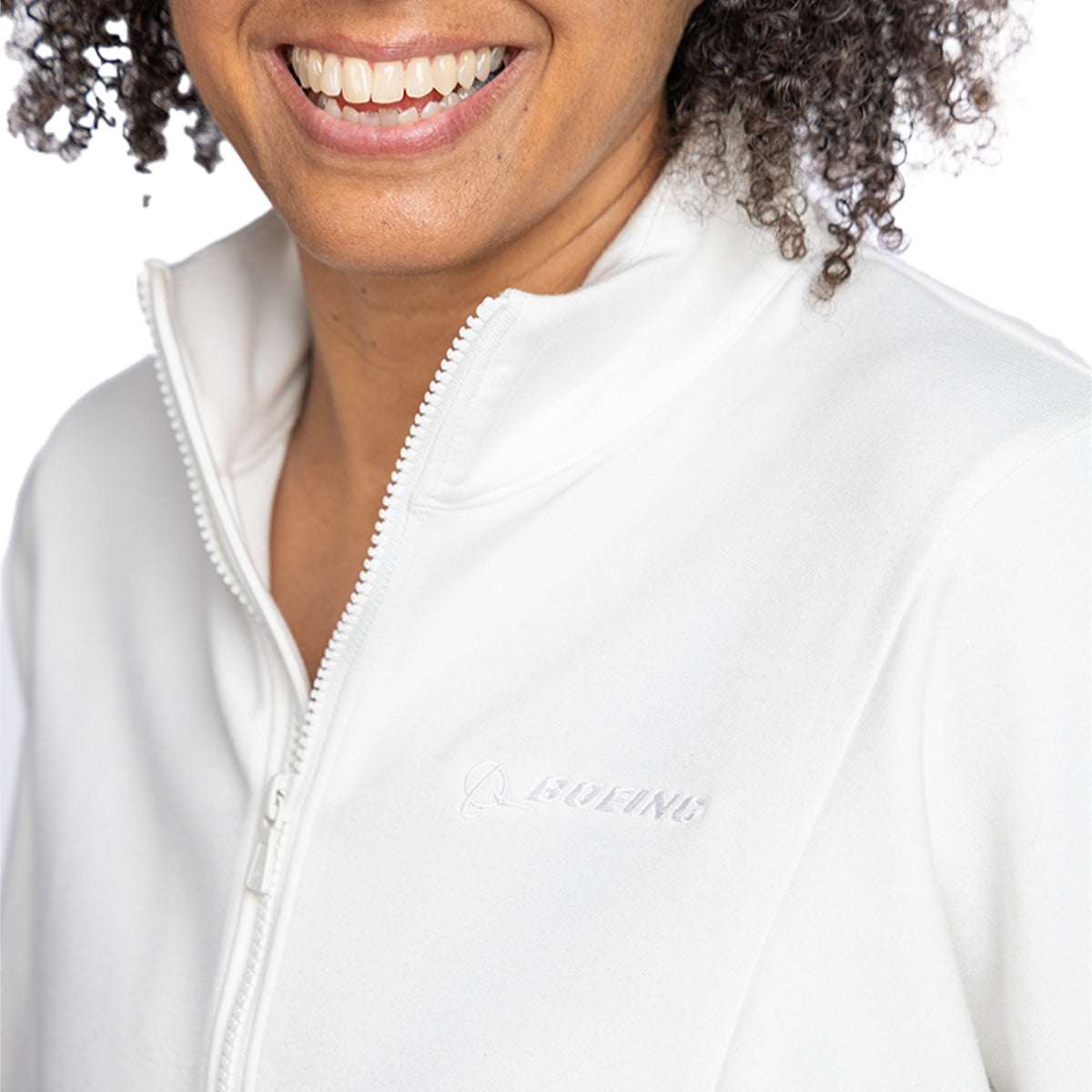 Peter Millar Boeing Women's Flora Knit Half-Zip Pullover