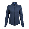 Product image in navy color. Full-zip with zippered pockets each side. Boeing logo on left chest.
