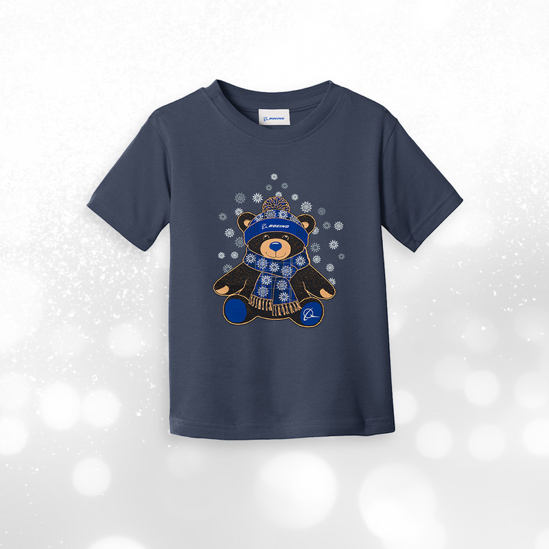 Boeing 2026 Jet Snowflake Toddler T-Shirt