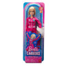 BOEING Barbie Astronaut Doll comes dressed in a pink spacesuit and includes a white astronaut helmet accessory, all packaged in a box featuring space-themed graphics. This inspiring STEM toy encourages young imaginations to explore space careers. Designed for ages 3 and up.
