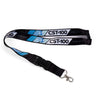 The Boeing CST-100 Starliner Velocity Lanyard showcases a black sublimation print, safety breakaway buckle, and features the text CST-100 and Starliner with blue/white spacecraft graphics, celebrating the spacecrafts innovation.