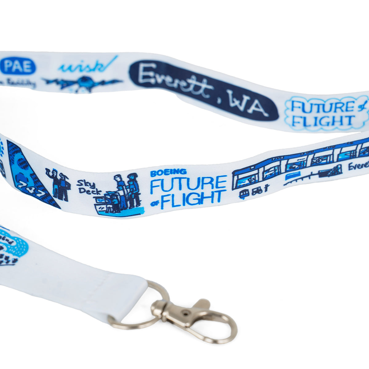 Boeing Future of Flight Destination Lanyard – The Boeing Store