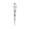 The BOEING 767 Series Lanyard is a white aviation lanyard with "767" printed repeatedly in dark blue and a metal clip at the bottom for attaching keys or ID badges.