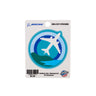 Skyward sticker, featuring the iconic Boeing Boeing KC-46 Pegasus in a roundel design.