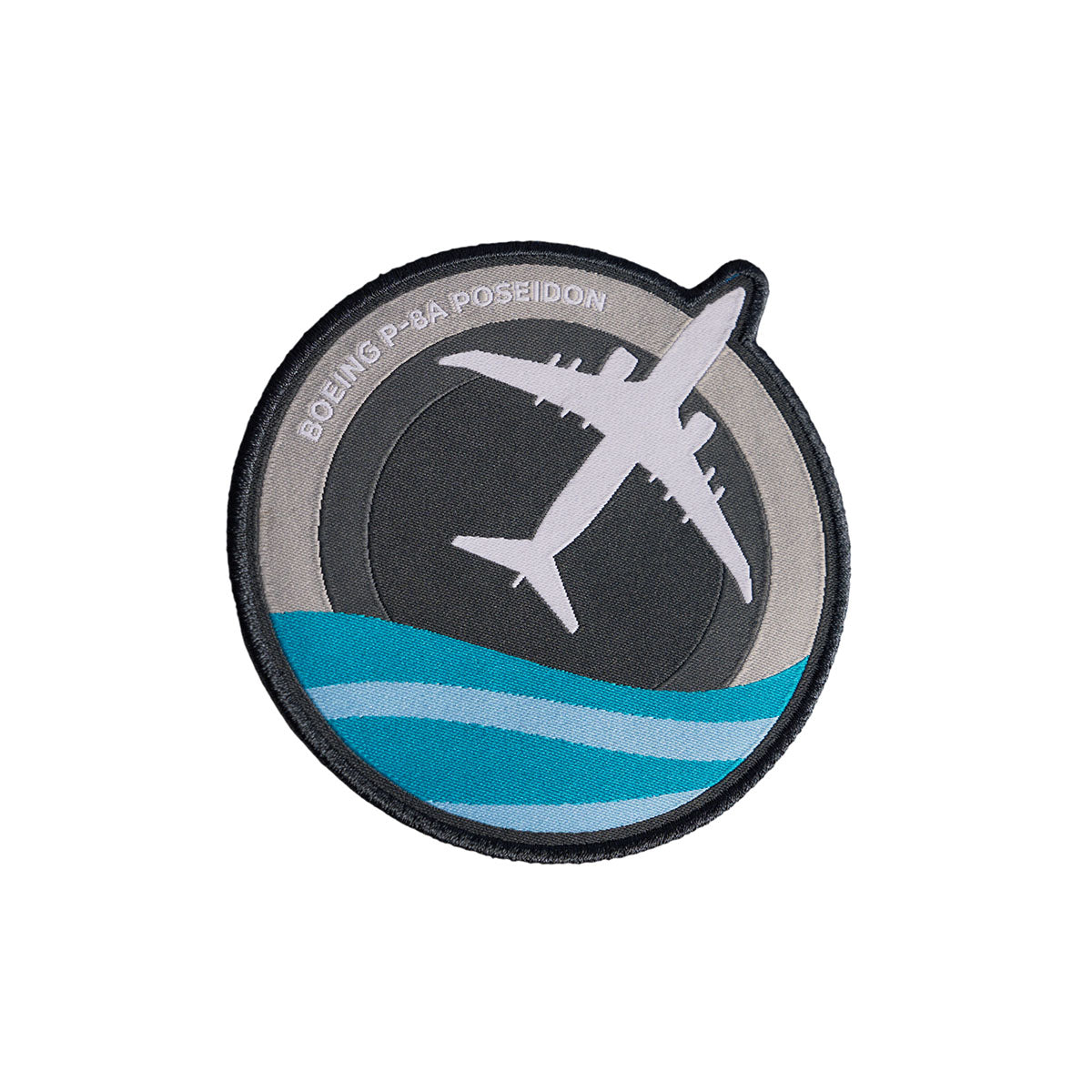 Skyward patch, featuring the iconic Boeing P-8 Poseidon embroidered in a roundel design.