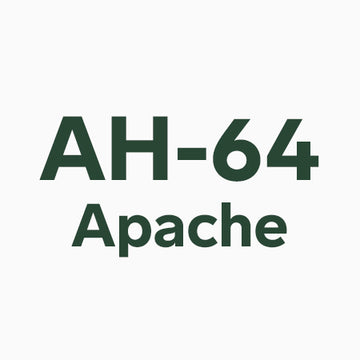 Logo list thumbnail featuring the Boeing AH-64 Apache logo and linking to the AH-64 collection page.