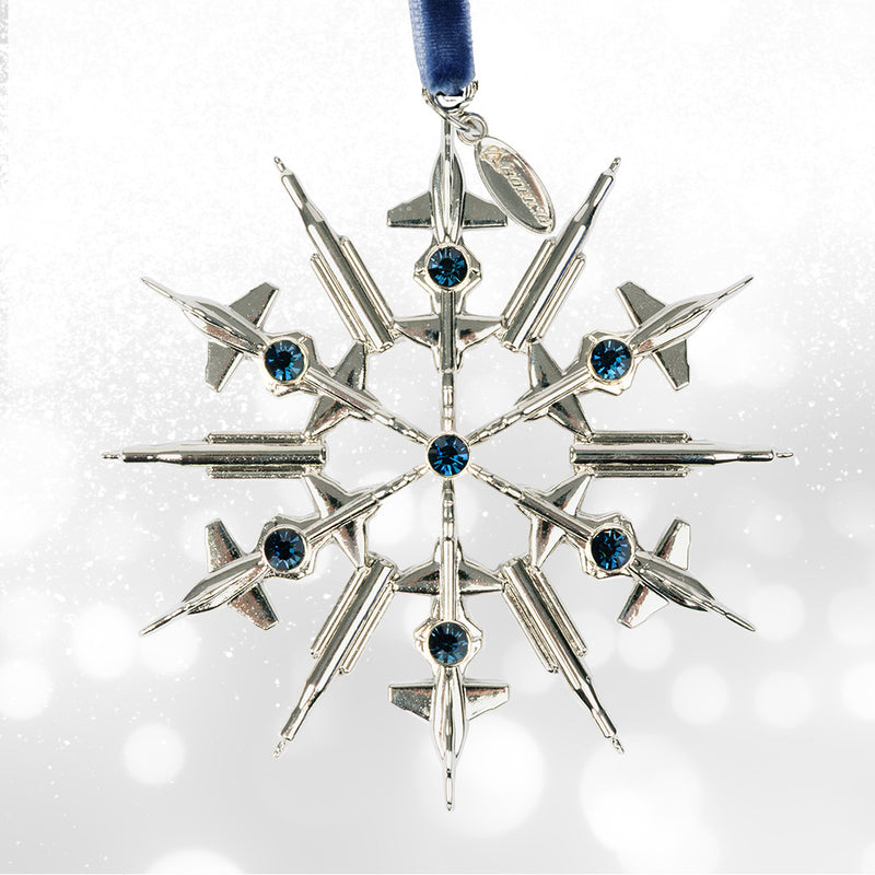 Boeing Defense & Space 2026 Jet Snowflake  Ornament