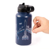 Boeing Motion Navy 28oz Water Bottle