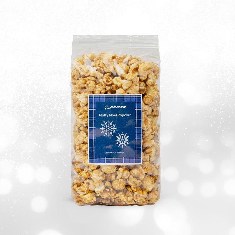 Boeing 2026 Jet Snowflake Nutty Noel Popcorn