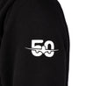 Boeing In China 50th Anniversary Hoodie Black Logo Close-Up