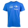 Boeing 737 MAX Tech Line Unisex T-Shirt