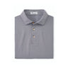 Peter Millar Boeing Jubilee Stripe Performance Polo Iron Folded