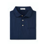 Peter Millar Boeing Solid Performance Jersey Polo Folded