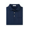 Peter Millar Boeing Solid Performance Jersey Polo Folded