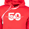 Boeing In China 50th Anniversary Hoodie Logo CLose-Up