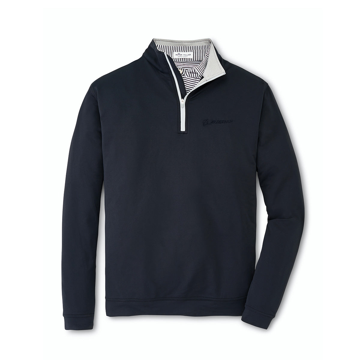 Peter Millar Boeing Men's Perth Performance QuarterZip Pullover The