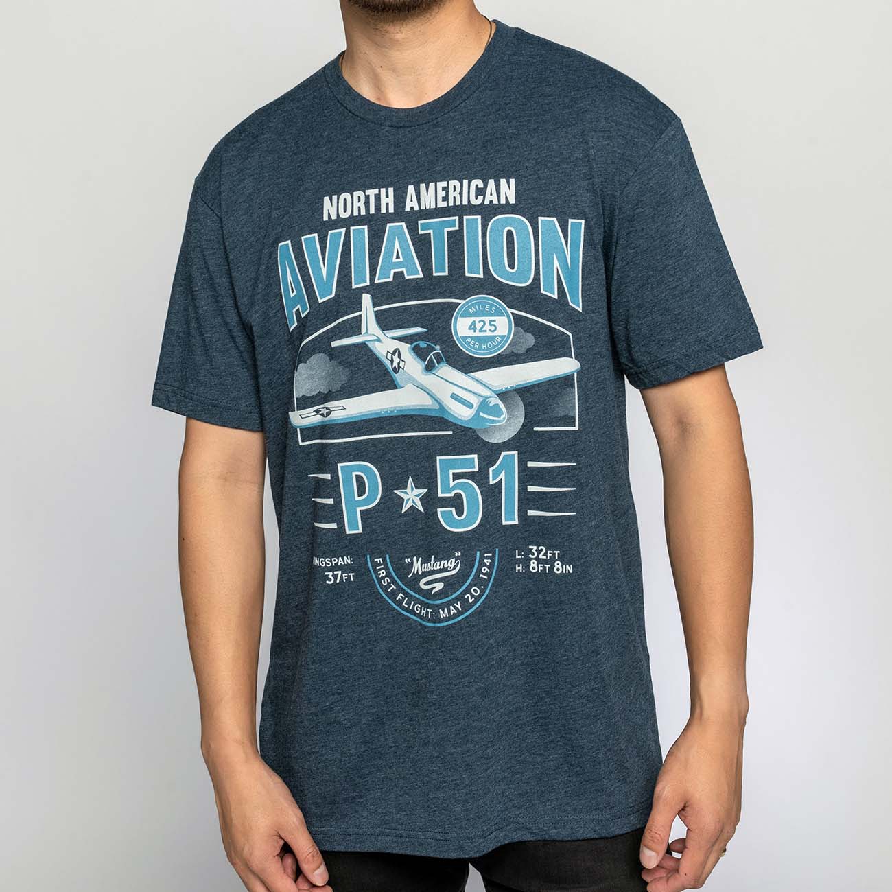 Boeing P-51 Heritage T-Shirt Boeing Store