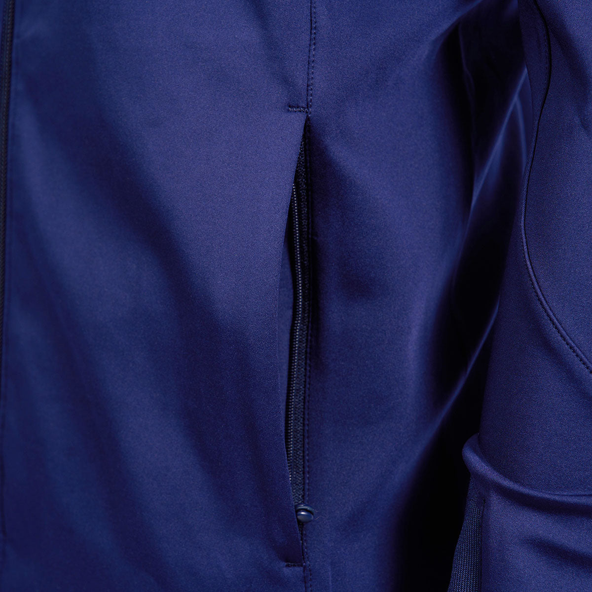 Close up image of left pocket