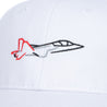 Boeing T-7A Red Hawk Air Brush Hat Graphics Close-Up