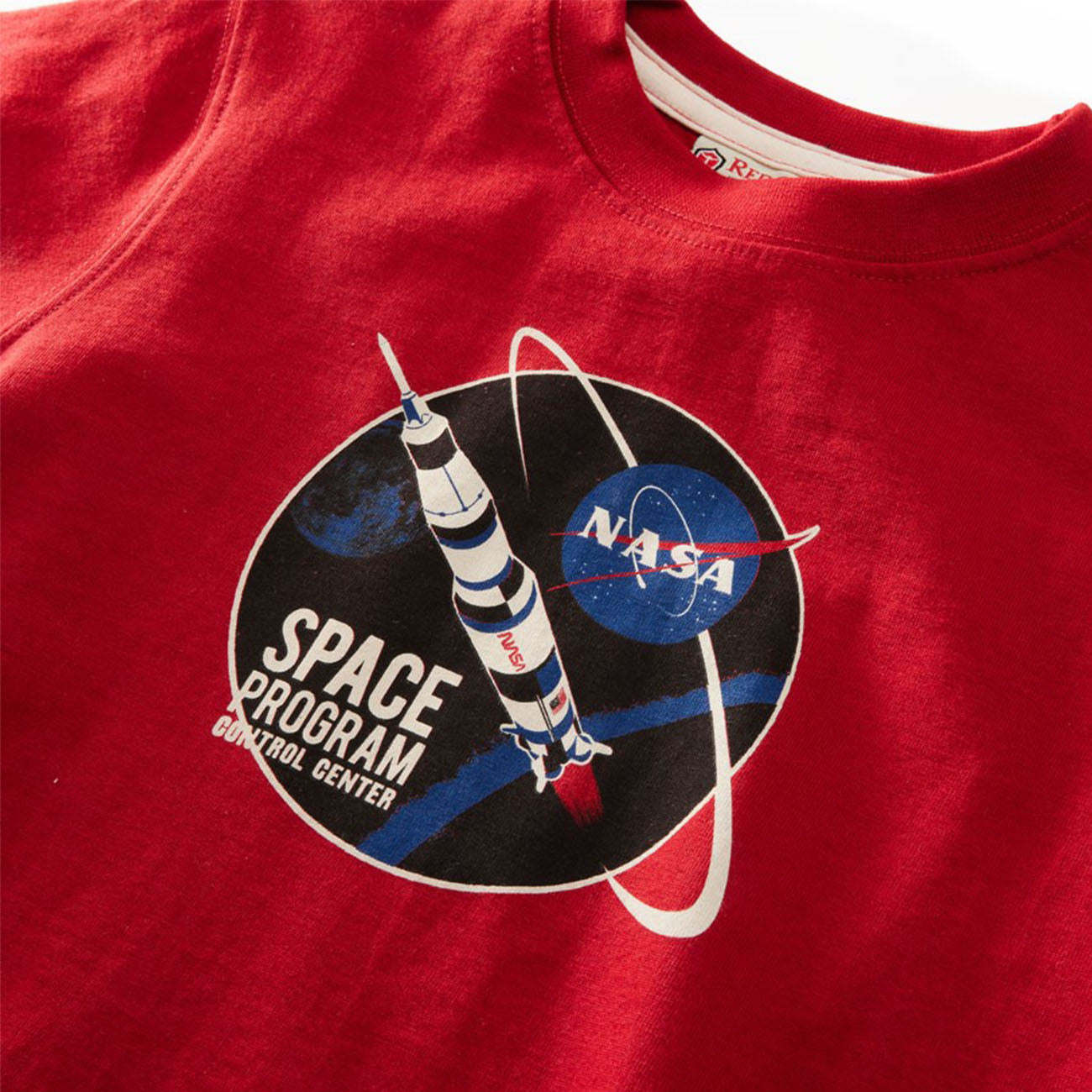 Nasa red best sale shirt