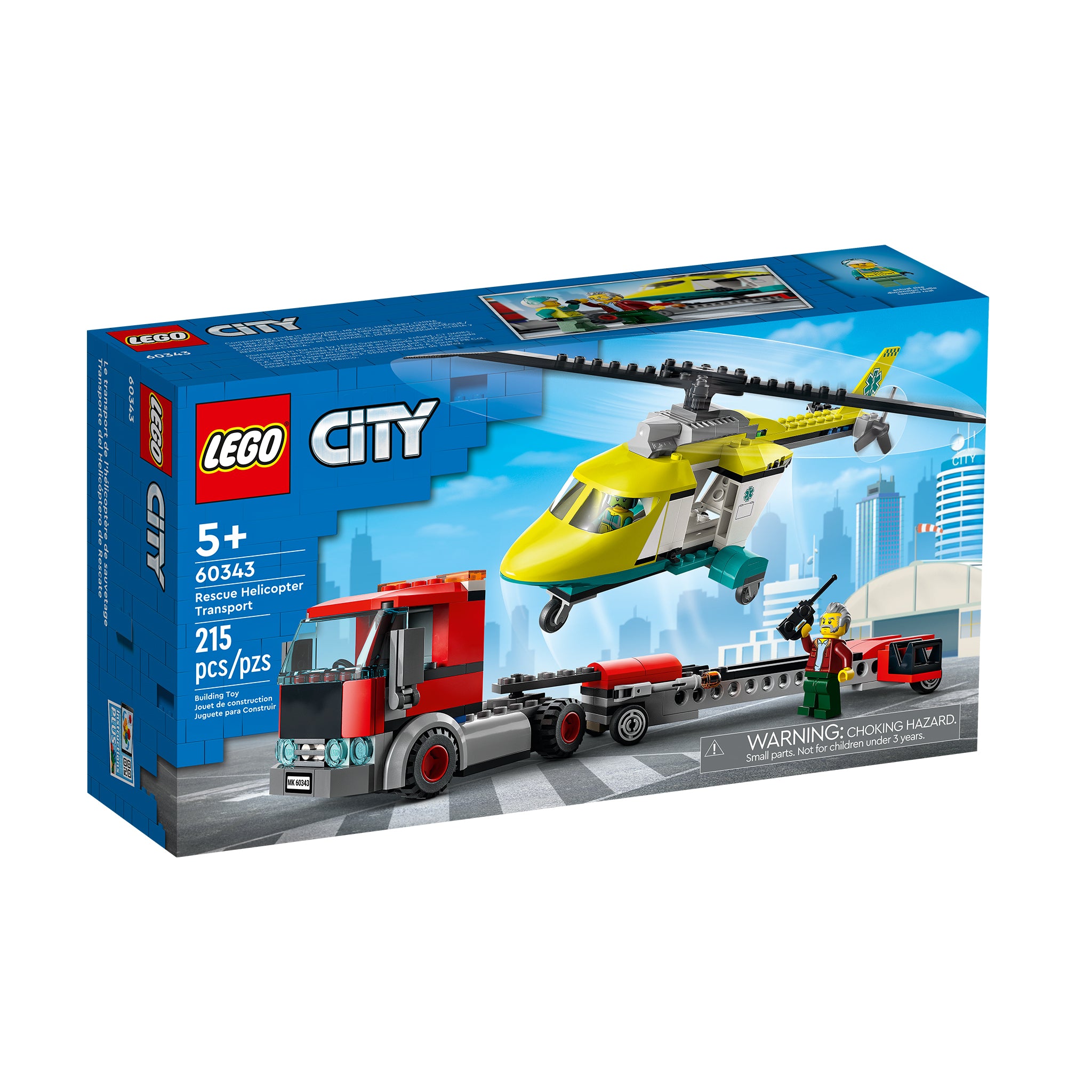 Sneeuwwitje dubbel Centimeter LEGO® Rescue Helicopter Transport – The Boeing Store