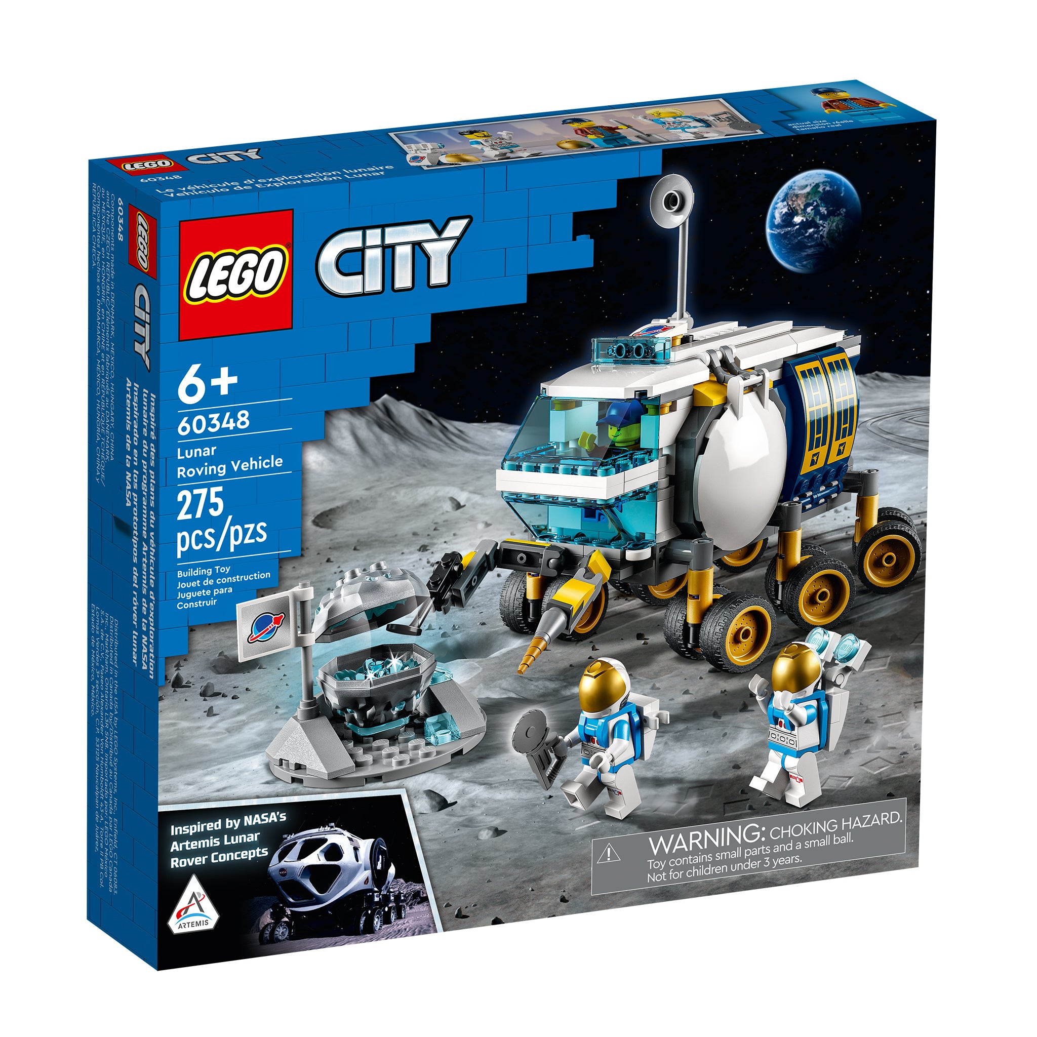 På hovedet af lække Troubled LEGO® Lunar Roving Vehicle – The Boeing Store
