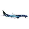 Alaska Airlines Boeing 737 MAX 9 Orca 1:400 Model
