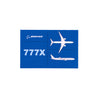 Boeing 777X Tech Line Sticker