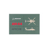 Boeing AH-64 Apache Tech Line Sticker