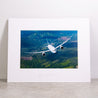 Boeing 787 Dreamliner Matted Print - Small